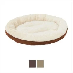 Frisco Round Bolster Cat & Dog Bed -Paws Joy Outlet Store 113290 PT2. AC SS1800 V1566318497