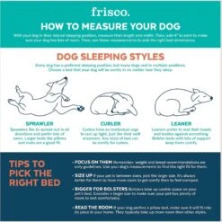 Frisco Round Bolster Cat & Dog Bed -Paws Joy Outlet Store 113290 PT3. AC SS1800 V1633990301