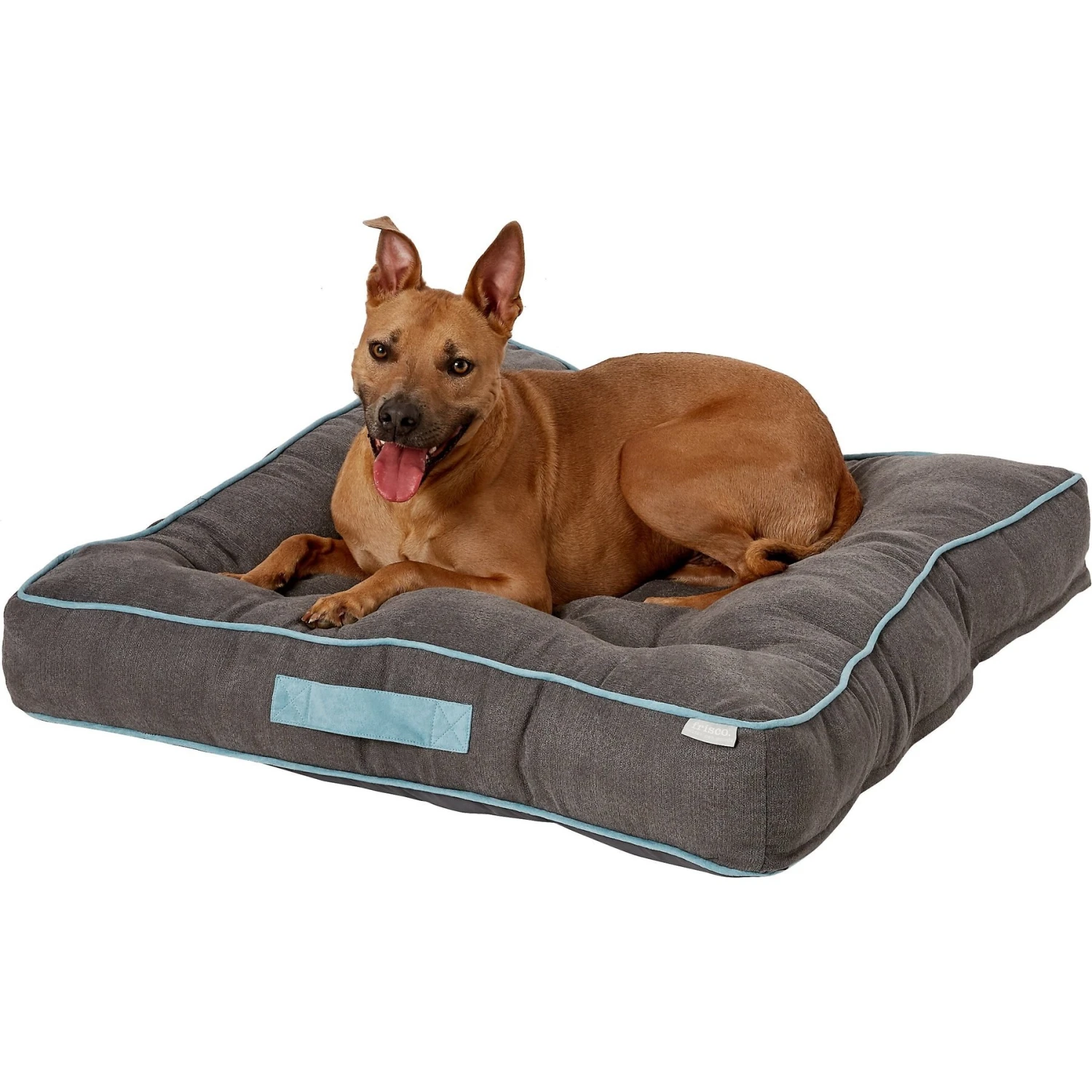 Frisco Tufted Square Pillow Cat & Dog Bed W/ Removable Cover 5 Frisco Tufted Square Pillow Cat & Dog Bed W/ Removable Cover - Image 5