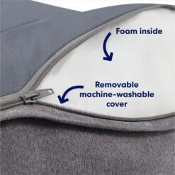 Frisco Plush Orthopedic Bolster Dog Bed W/Removable Cover -Paws Joy Outlet Store 129511 PT2. AC SS1800 V1700243664