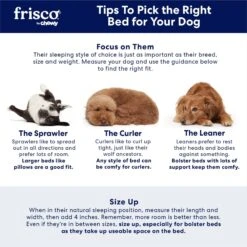 Frisco Plush Pillow Cat & Dog Bed W/ Removable Cover 10 Frisco Plush Pillow Cat & Dog Bed W/ Removable Cover -Paws Joy Outlet Store 129513 PT7. AC SS1800 V1668199313