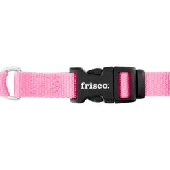 Frisco Solid Nylon Martingale Dog Collar With Buckle -Paws Joy Outlet Store 139177 PT4. AC SS1800 V1620069770