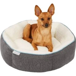 Frisco Sherpa Hexagon Bolster Cat & Dog Bed 10 Frisco Sherpa Hexagon Bolster Cat & Dog Bed -Paws Joy Outlet Store 144813 PT4. AC SS1800 V1578442740