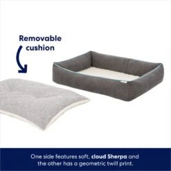 Frisco Sherpa Orthopedic Bolster Cat & Dog Bed 9 Frisco Sherpa Orthopedic Bolster Cat & Dog Bed -Paws Joy Outlet Store 144819 PT2. AC SS1800 V1682976333