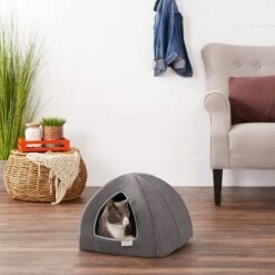Frisco Igloo Covered Cat & Dog Bed -Paws Joy Outlet Store 144836 PT5. AC SS1800 V1578443412