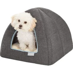Frisco Igloo Covered Cat & Dog Bed -Paws Joy Outlet Store 144836 PT7. AC SS1800 V1566404357