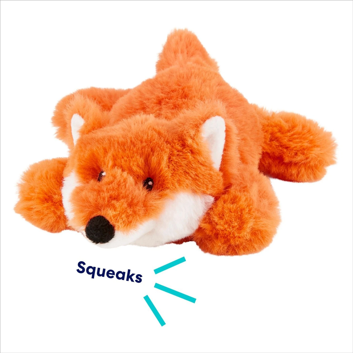 Frisco Fox Plush Squeaky Dog Toy 3 Frisco Fox Plush Squeaky Dog Toy - Image 3
