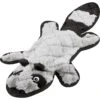 Frisco Raccoon Stuffing-Free Flat Plush Squeaky Dog Toy