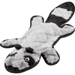 Frisco Raccoon Stuffing-Free Flat Plush Squeaky Dog Toy