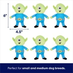 Frisco Flying Saucer & Aliens Hide & Seek Puzzle Plush Squeaky Dog Toy -Paws Joy Outlet Store 152812 PT2. AC SS1800 V1691776643