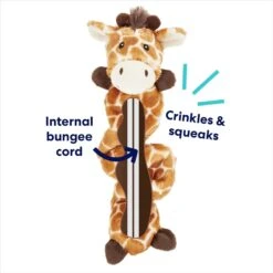 Frisco Giraffe Bungee Plush Squeaky Dog Toy -Paws Joy Outlet Store 152822 PT2. AC SS1800 V1686579683