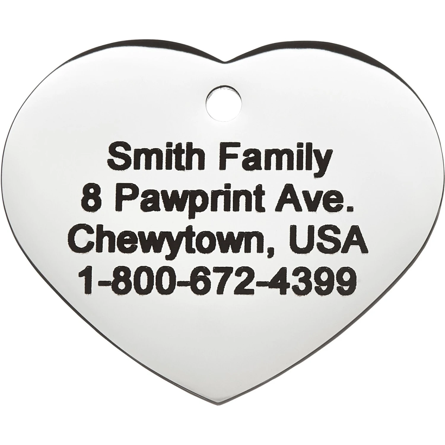 Frisco Personalized Dog & Cat ID Tag, Heart 4 Frisco Personalized Dog & Cat ID Tag, Heart - Image 4