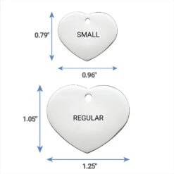 Frisco Personalized Dog & Cat ID Tag, Heart 13 Frisco Personalized Dog & Cat ID Tag, Heart -Paws Joy Outlet Store 153006 PT6. AC SS1800 V1541090218