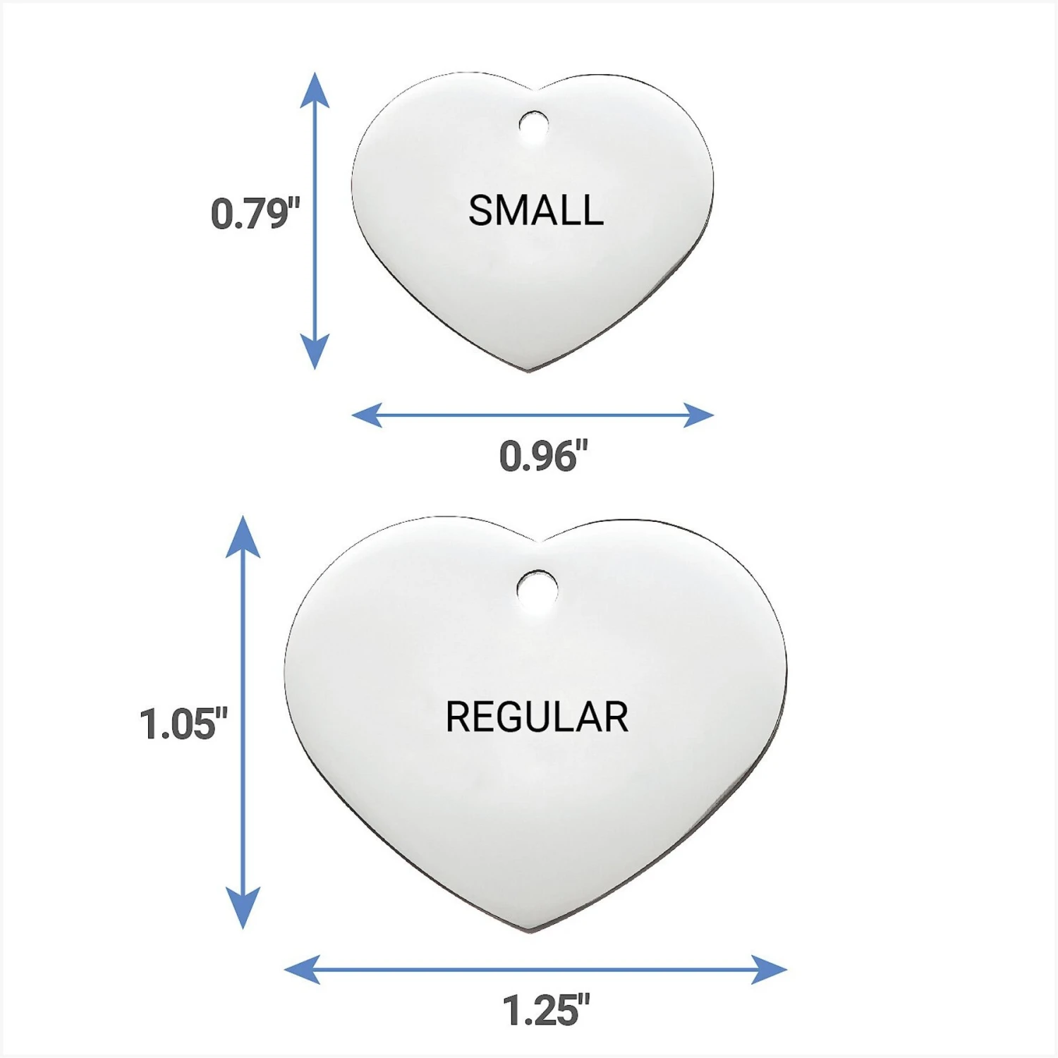 Frisco Personalized Dog & Cat ID Tag, Heart 7 Frisco Personalized Dog & Cat ID Tag, Heart - Image 7