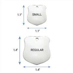 Frisco Stainless Steel Personalized Dog & Cat ID Tag, Badge -Paws Joy Outlet Store 153009 PT6. AC SS1800 V1541783440