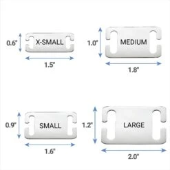Frisco Stainless Steel Slide-On Personalized Dog & Cat Tag, Open Design -Paws Joy Outlet Store 153050 PT6. AC SS1800 V1540560189