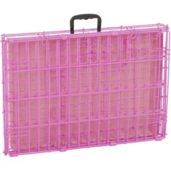 Frisco Fold & Carry Single Door Collapsible Wire Dog Crate, Pink -Paws Joy Outlet Store 160806 PT5. AC SS1800 V1561066320