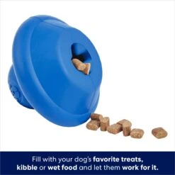 Frisco Flying Saucer Rubber Treat Dispenser Dog Toy -Paws Joy Outlet Store 164757 PT3. AC SS1800 V1686579570