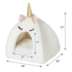 Frisco Novelty Unicorn Covered Cat & Dog Bed -Paws Joy Outlet Store 165337 PT3. AC SS1800 V1627578130
