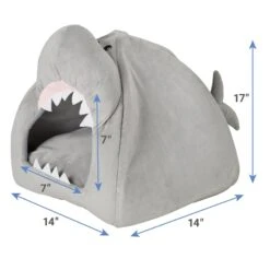 Frisco Novelty Shark Covered Cat & Dog Bed -Paws Joy Outlet Store 165339 PT3. AC SS1800 V1627580569