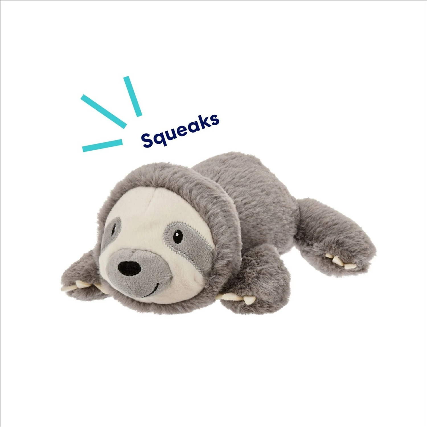Frisco Sloth Plush Squeaky Dog Toy 3 Frisco Sloth Plush Squeaky Dog Toy - Image 3