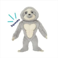 Frisco Sloth Muscle Plush Squeaky Dog Toy -Paws Joy Outlet Store 174715 PT2. AC SS1800 V1692019894