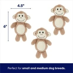 Frisco Monkeys In Tree Hide & Seek Puzzle Plush Squeaky Dog Toy -Paws Joy Outlet Store 174759 PT2. AC SS1800 V1698345476