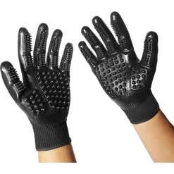 Frisco Dog & Cat Deshedding & Grooming Gloves, Black 14 Frisco Dog & Cat Deshedding & Grooming Gloves, Black -Paws Joy Outlet Store 206843 PT7. AC SS1800 V1680186390