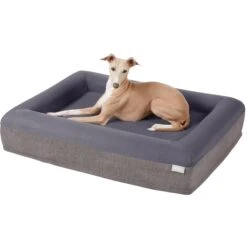 Frisco Orthopedic Rectangular Bolster Cat & Dog Bed W/Removable Cover 6 Frisco Orthopedic Rectangular Bolster Cat & Dog Bed W/Removable Cover -Paws Joy Outlet Store 210226 PT2. AC SS1800 V1590067655
