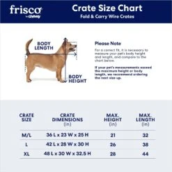 Frisco Fold & Carry Single Door Collapsible Wire Dog Crate & Mat Kit 10 Frisco Fold & Carry Single Door Collapsible Wire Dog Crate & Mat Kit -Paws Joy Outlet Store 212620 PT2. AC SS1800 V1672870099