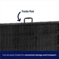 Frisco Fold & Carry Double Door Collapsible Wire Dog Crate & Mat Kit -Paws Joy Outlet Store 212633 PT6. AC SS1800 V1667229279
