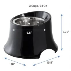 Frisco Stainless Steel Bowl With Elevated Stand 8 Frisco Stainless Steel Bowl With Elevated Stand -Paws Joy Outlet Store 216020 PT1. AC SS1800 V1600374759