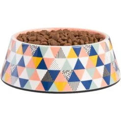 Frisco Colorful Geometric Melamine Bowl 9 Frisco Colorful Geometric Melamine Bowl -Paws Joy Outlet Store 216054 PT2. AC SS1800 V1591020749
