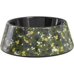 Frisco Camo Paint Splashed Melamine Bowl