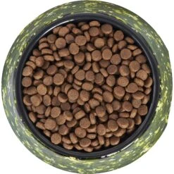 Frisco Camo Paint Splashed Melamine Bowl -Paws Joy Outlet Store 216066 PT4. AC SS1800 V1591021014