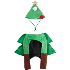 Frisco Front Walking Christmas Tree Dog & Cat Costume 11 Frisco Front Walking Christmas Tree Dog & Cat Costume -Paws Joy Outlet Store 229164 PT5. AC SS1800 V1601090487