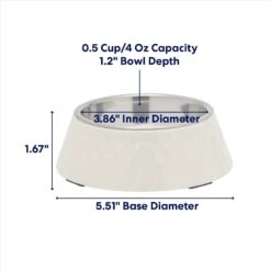 Frisco Hammered Melamine Stainless Steel Dog Bowl -Paws Joy Outlet Store 232083 PT1. AC SS1800 V1692728246