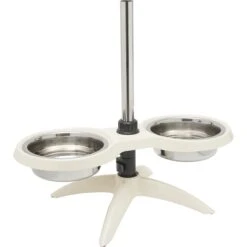 Frisco Adjustable Stainless Steel Double Elevated Dog Bowls 9 Frisco Adjustable Stainless Steel Double Elevated Dog Bowls -Paws Joy Outlet Store 232097 PT2. AC SS1800 V1605110599