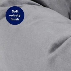 Frisco Velvet Round Bolster Dog Bed W/Removable Cover -Paws Joy Outlet Store 232178 PT4. AC SS1800 V1671203005