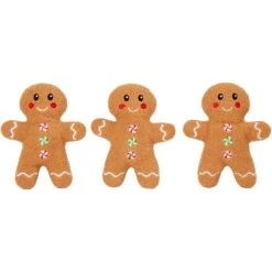 Frisco Holiday Milk & Gingerbread Cookies Hide & Seek Puzzle Plush Squeaky Dog Toy -Paws Joy Outlet Store 233262 PT4. AC SS1800 V1601014290