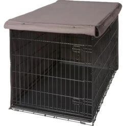 Frisco Crate Cover, Gray -Paws Joy Outlet Store 234096 PT4. AC SS1800 V1602883282