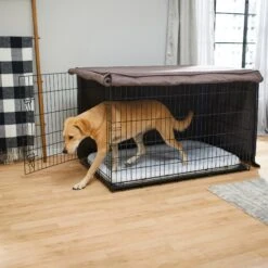 Frisco Crate Cover, Gray -Paws Joy Outlet Store 234096 PT6. AC SS1800 V1604414824