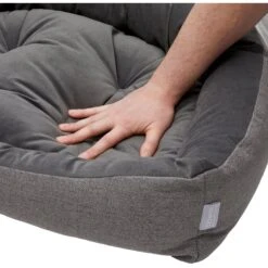 Frisco Rectangular Personalized Bolster Dog Bed W/Removable Cover -Paws Joy Outlet Store 234946 PT7. AC SS1800 V1600209453