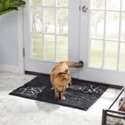 Frisco Microfiber Chenille Paw Print Doormat -Paws Joy Outlet Store 235886 PT4. AC SS1800 V1606833847