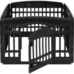 Frisco 4-Panel Dog Exercise Playpen With Door, 24-in -Paws Joy Outlet Store 244546 PT3. AC SS1800 V1603409186