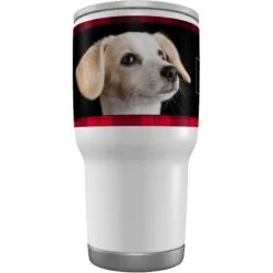 Frisco Double Walled Red Plaid Personalized Tumbler, 30-oz Cup -Paws Joy Outlet Store 249346 PT3. AC SS1800 V1602042957