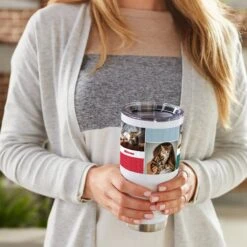 Frisco Double Walled Colored Dots Personalized Tumbler, 30-oz Cup -Paws Joy Outlet Store 249349 PT4. AC SS1800 V1608342142