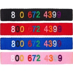 Frisco Solid Nylon Personalized Martingale Dog Collar -Paws Joy Outlet Store 249561 PT2. AC SS1800 V1603470711