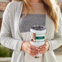 Frisco Double Walled Preppy Stripes Personalized Tumbler, 30-oz Cup -Paws Joy Outlet Store 250751 PT4. AC SS1800 V1610774844