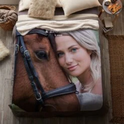 Frisco Portrait Sherpa Fleece Personalized Blanket, 60" X 80" -Paws Joy Outlet Store 250809 PT3. AC SS1800 V1610766046